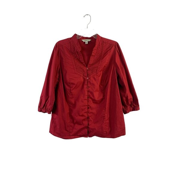 St. Johns Bay Tops - St Johns Bay Women's Cherry Red Top